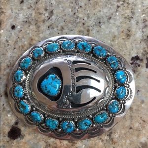 Unisex Native American belt buckle